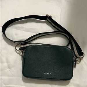 Ted Baker Dark Green Crossbody Bag